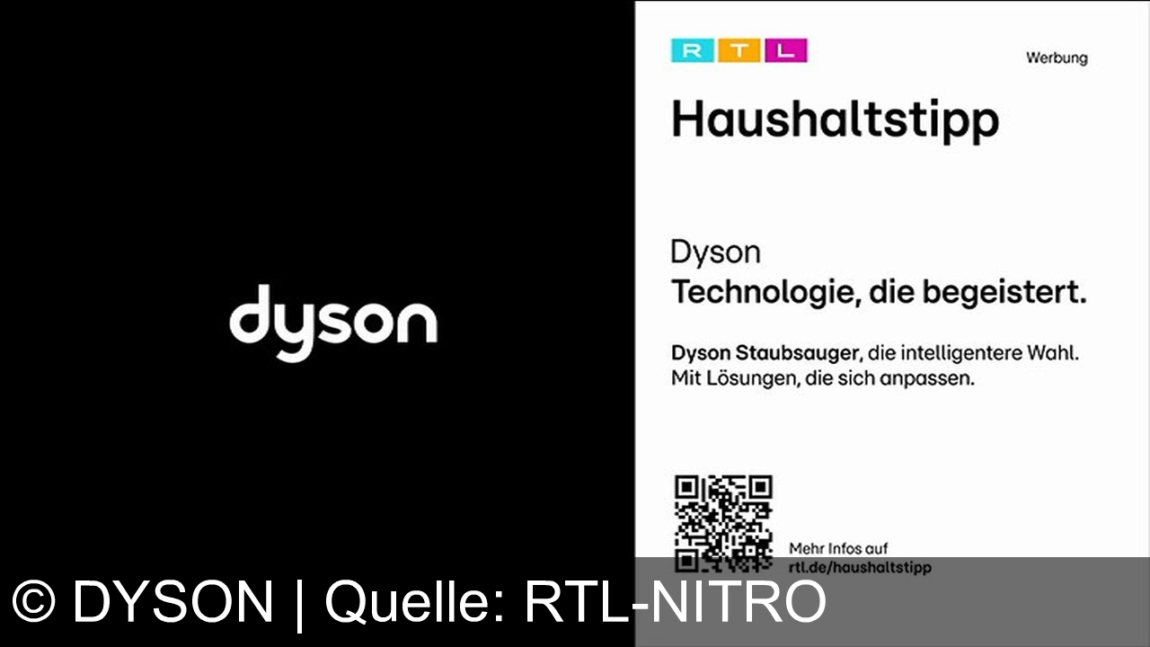 TV Werbung dyson - Dyson Staubsauger – intelligente Reinigung, die begeistert. Entdecke Black Friday Angebote bei RTL Haushaltstipp und spare bis zu 300 €. Technologie, die sich deinem Leben anpasst!