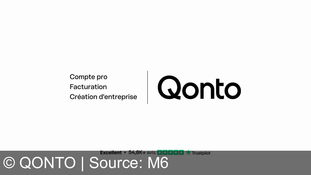 TV Werbung qonto - Qonto : le compte pro qui motive. Création, facturation, vie d'entreprise. Excellent 54,8K+ avis Trustpilot. ★★★★★