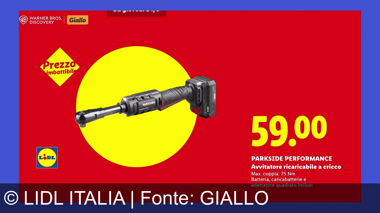 TV Werbung lidl italia - Da Lidl il risparmio vale davvero: Peroni a 79 centesimi, pistacchi a 2,99 € e mega offerte PARKSIDE su compressore e avvitatore a cricco!