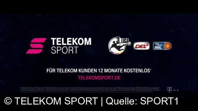 TV Werbung telekom sport - alle spiele der 3.liga live bei Telekom Sport, für telekom kunden 12 monate kostenlos