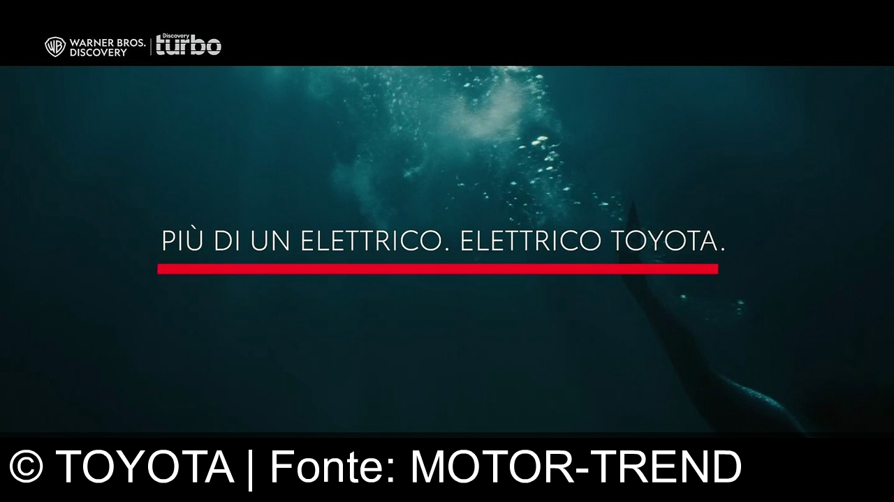 TV Werbung toyota - Nuovo Toyota C-HR+ Full Electric. Design scattante, tecnologia avanzata. Da 34.950€. Più di un elettrico, elettrico Toyota.