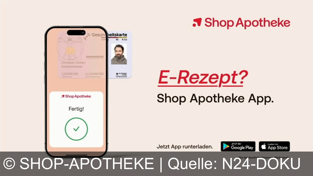 TV Werbung shop-apotheke - Shop Apotheke & Christian Ulmen: Medikamente per E-Rezept schnell zur Haustür – bequem über die Shop Apotheke App. Jetzt downloaden bei Google Play oder im App Store!