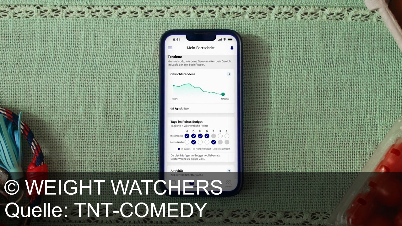 TV Werbung weight watchers - Die Weight Watchers App bietet neue Features wie "Mein Fortschritt", die das Abnehmen durch Tracking von Gewichtstrends, Points Budget und Aktivitätszielen vereinfachen und zur Motivation beitragen.