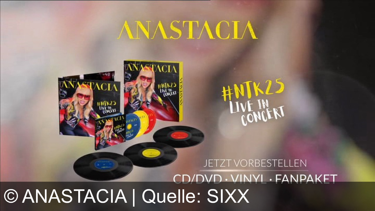 TV Werbung anastacia - Erlebe Anastacia und 25 Jahre Power & Soul: "NTK25 Live in Concert" – jetzt als CD, DVD, Vinyl und Fanpaket vorbestellen! Alle Hits, pure Emotion, nur von Anastacia!