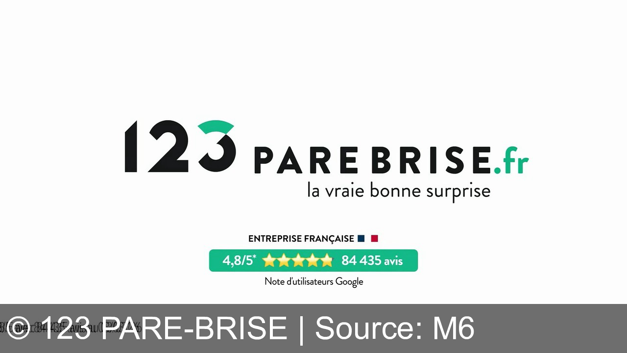 TV Werbung 123 pare-brise - Chez 123parebrise, réparation et remplacement de pare-brise gratuits, véhicule de prêt offert, et une Nintendo Switch 2 à 99€. Rendez-vous sur 123parebrise.fr.