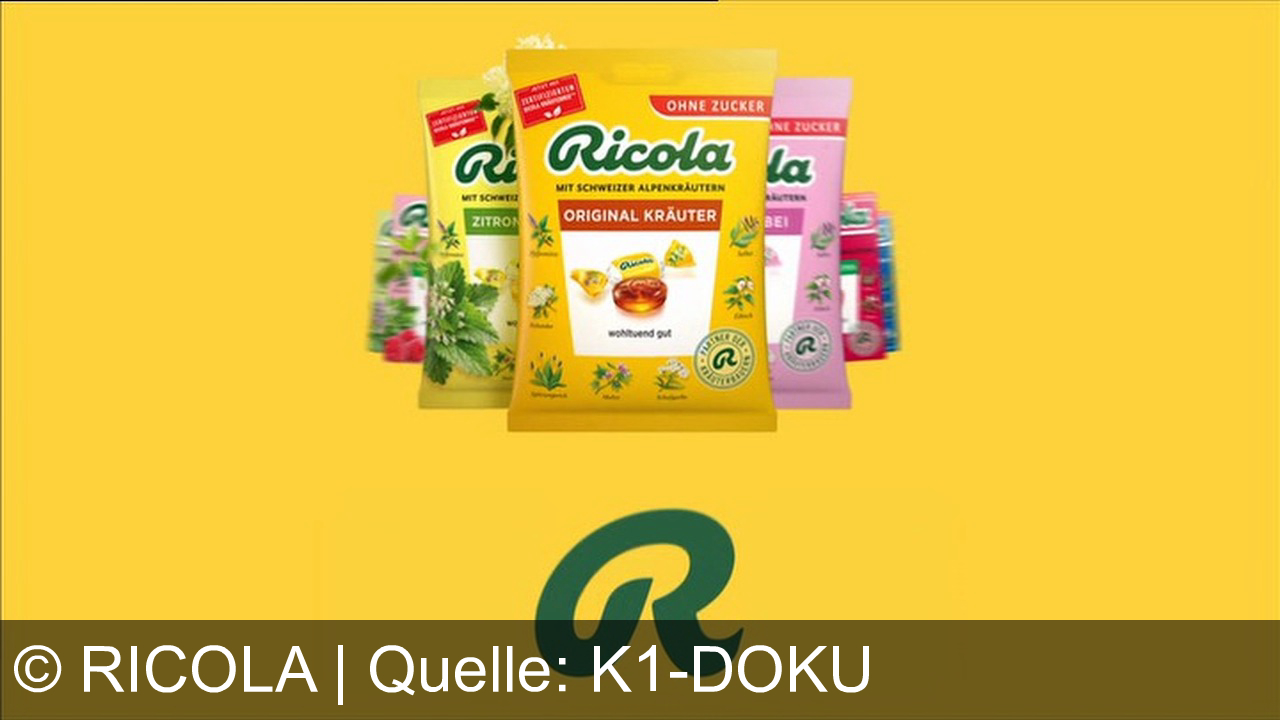 TV Werbung ricola - Weniger Blabla, mehr Ricola: Genieße Original Kräuterbonbons ohne Zucker mit Schweizer Alpenkräutern – Fühl dich Bonbon!