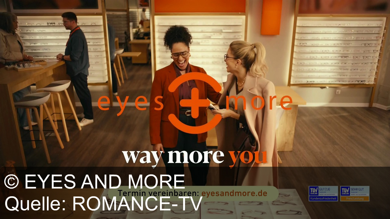 TV Werbung eyes and more - Entdecke way more bei eyes+more: Brillen teilen, mehr erleben!