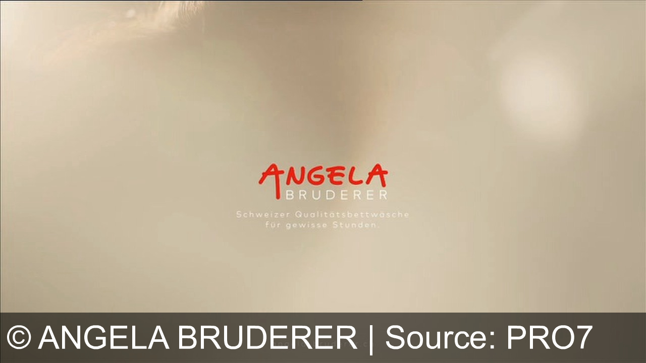 TV Werbung angela bruderer - Falling in SchLove mit Angela Bruderer – temperaturregulierende, seidige Schweizer Qualitätsbettwäsche (Ökotex Standard 100) für besondere Stunden. Jetzt auf angela.bruderer.ch.