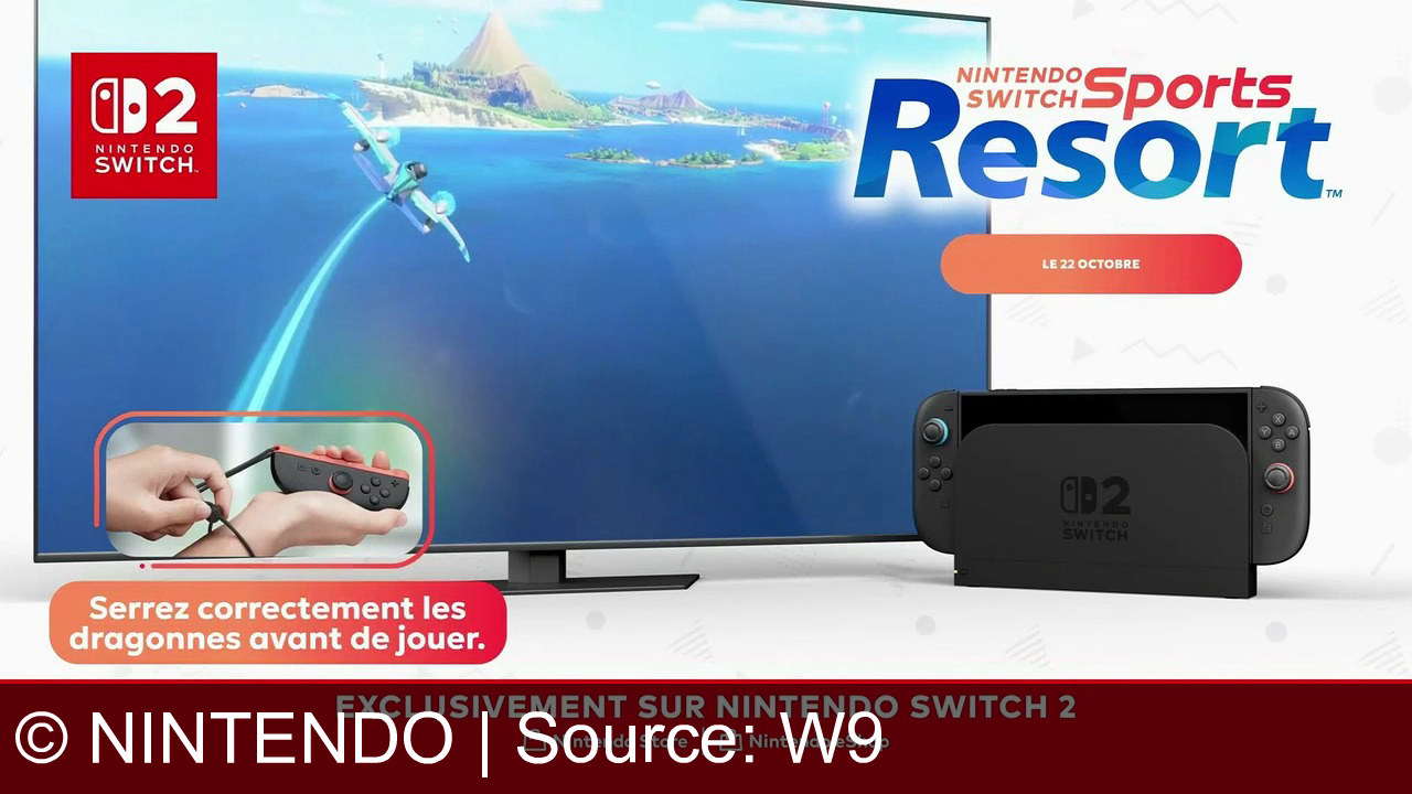 TV Werbung nintendo - La compétition reprend avec Nintendo Switch Sports Resort sur Nintendo Switch 2 : 12 sports pour vibrer entre amis, dès le 22 octobre, en exclusivité !