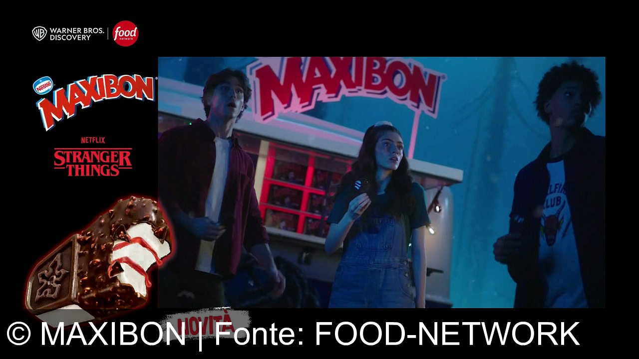 TV Werbung maxibon - **Dai un morso al sottosopra! Nuovo Maxibon Stranger Things di Netflix. Un’esplosione di cioccolato e vaniglia.**