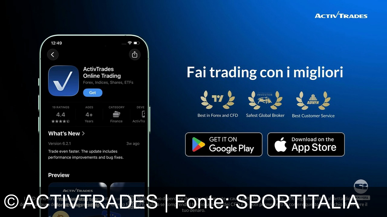 TV Werbung activtrades - Fai trading con i migliori. Apri un conto live su ActivTrades, esplora 7 classi di attività e opera sui mercati a modo tuo. Scarica l'app.