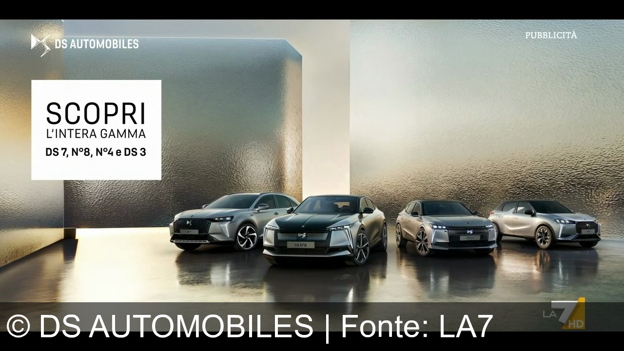 TV Werbung ds automobiles - Vivi il comfort avvolgente di DS7 Diesel. Scopri la gamma DS Automobiles: DS7, N°8, N°4 e DS3. Il piacere di andare lontano.