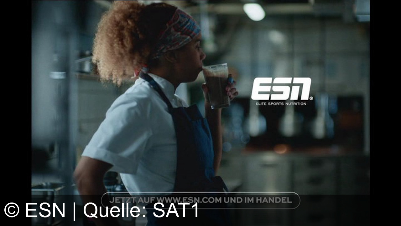 TV Werbung esn - ESN Designer Whey Protein – für echte Performance im Alltag. Lecker, cremig, bis zu 25g Protein. Elite Sports Nutrition. Jetzt auf www.esn.com und im Handel.