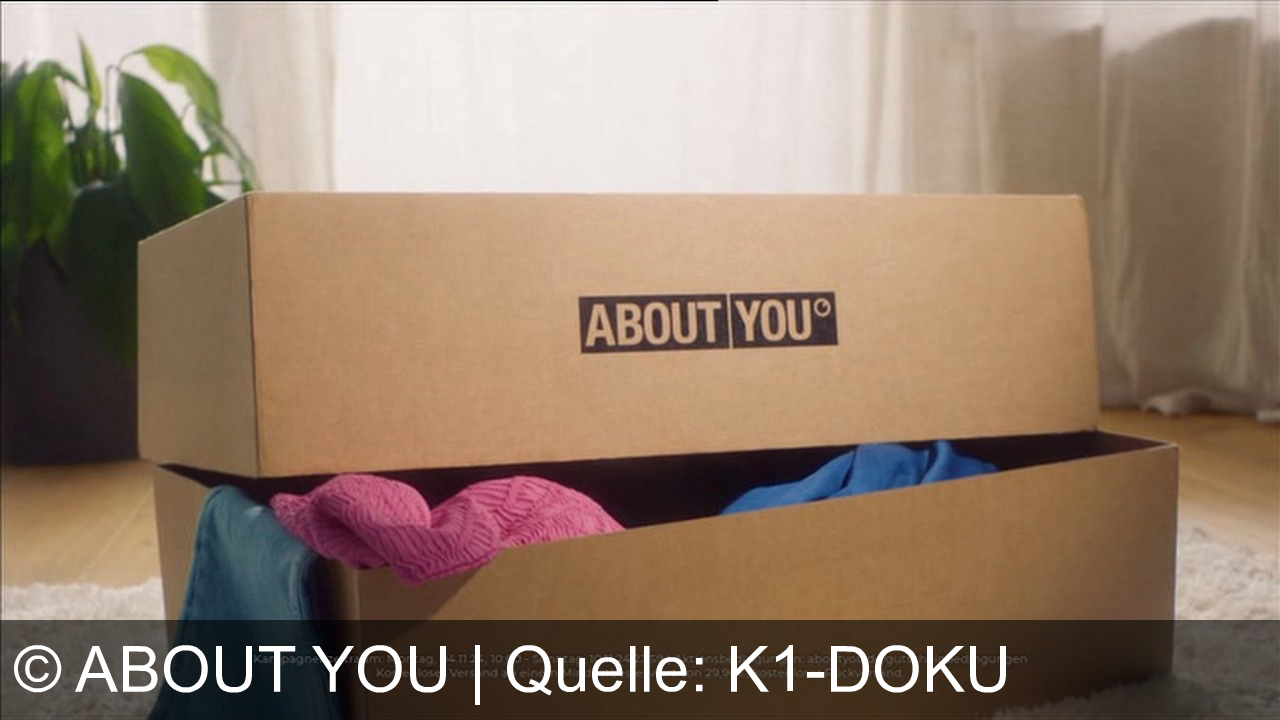 TV Werbung about you - Shoppe jetzt bei ABOUT YOU mit Klarna und zahle erst in 60 Tagen. Aktion vom 04.11. bis 10.11.24. Kostenloser Versand ab 29,90€ und kostenloser Rückversand.