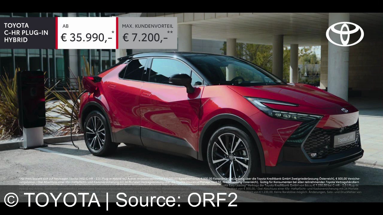 TV Werbung toyota - Wir alle leben unser eigenes Leben. Deshalb hat Toyota für jeden Lebensstil den passenden Antrieb. Dein Leben. Dein Antrieb. Deine Wahl. Der Toyota C-HR Plug-In Hybrid. Schon ab 35.990 Euro. Entdecke die Freiheit, die zu dir passt!