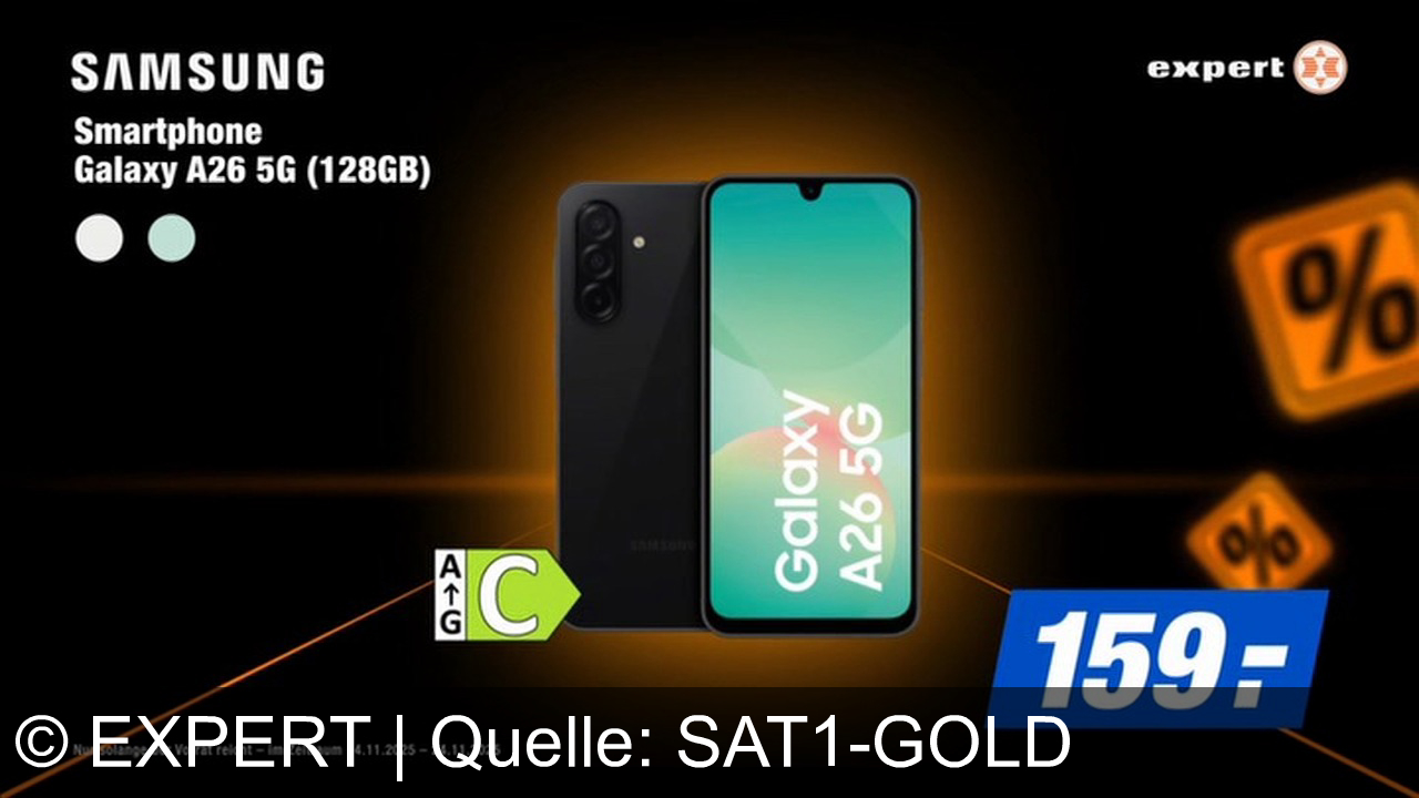 TV Werbung expert - Black Weeks bei Expert: Spare bei Philips OLED TV, Samsung Akku-Staubsauger & Galaxy A26! Top-Preise nur vom 14.11.–24.11.2025. Schnell zu deinem Expert!