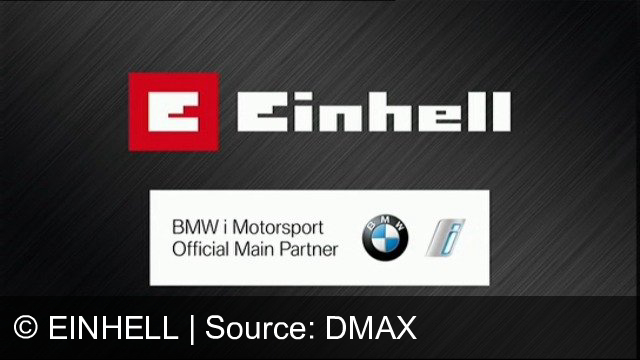 TV Werbung einhell - bmw i motorsport official main partner