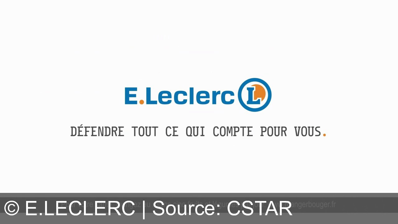 TV Werbung e.leclerc - Marque Repère : crème glacée chocolat noisette. Pour le meilleur et pour le prix. E. Leclerc.
