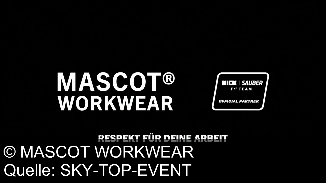 TV Werbung mascot workwear - Nico Hülkenberg ist das Werbetestimonial für: Erlebe Fortschritt und Leistung mit MASCOT Workwear, dem offiziellen Partner des F1 Sauber Teams. Respekt für deine Arbeit, damit du dich auf das Wesentliche konzentrieren kannst.