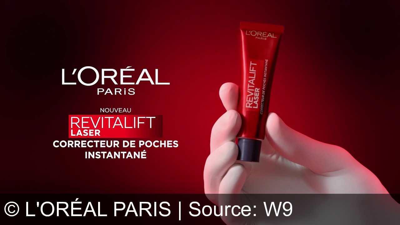 TV Werbung l'oréal paris - Nouveau Revitalift Laser de L'Oréal Paris : Corrigez les poches sous les yeux en 15 minutes pour un résultat instantané et spectaculaire.