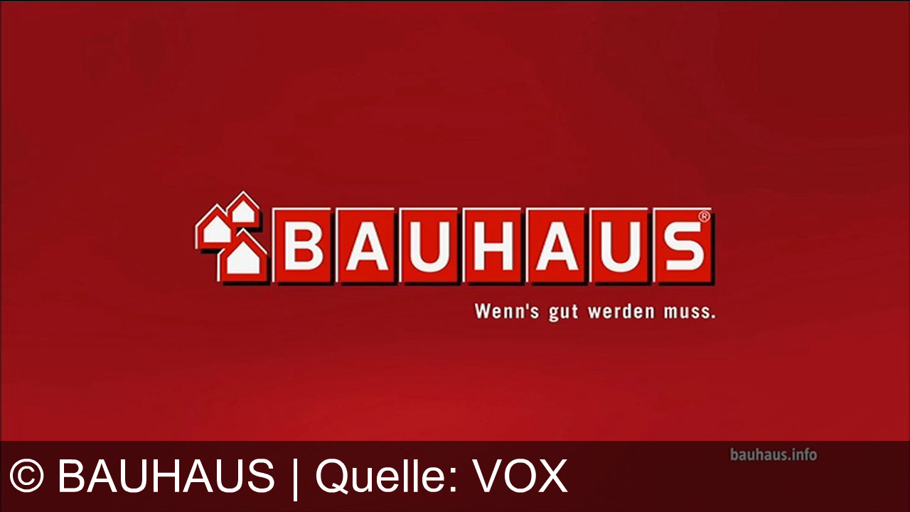 TV Werbung bauhaus - Alles für den Balkon in Top-Qualität zum Dauer-Gut-Preis. Bauhaus. Wenn's gut werden muss. Kostet vielleicht einen Ruf als harter Kerl, aber keinen Cent zu viel. Alles für den Balkon in Top-Qualität. Zum Dauergutpreis. Bauhaus. Wenn's gut werden muss.