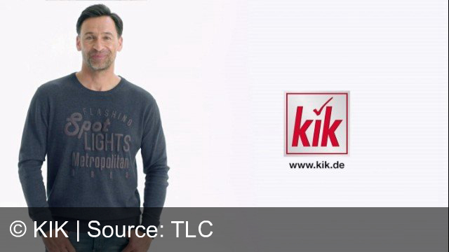 TV Werbung kik - wir bei kik machen den preis immer günstig, lässiger strickpullover nur 9.99,
