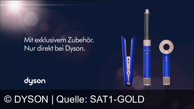 TV Werbung dyson - Mit der patentierten Technologie von Dyson kreieren Sie den perfekten Look. Trocknen und stylen Sie Ihr Haar ohne extreme Hitze. Ideal für unterwegs und als Geschenk in der Blue Blush Edition.