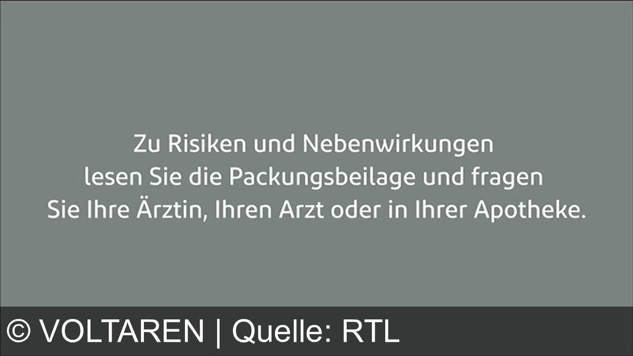 TV Werbung voltaren - Mit Voltaren Schmerzgel forte wieder schmerzfrei durchs Leben! Wähle die Nummer 1 für gezielte Schmerzlinderung bis zu 12 Stunden und genieße jede Bewegung.