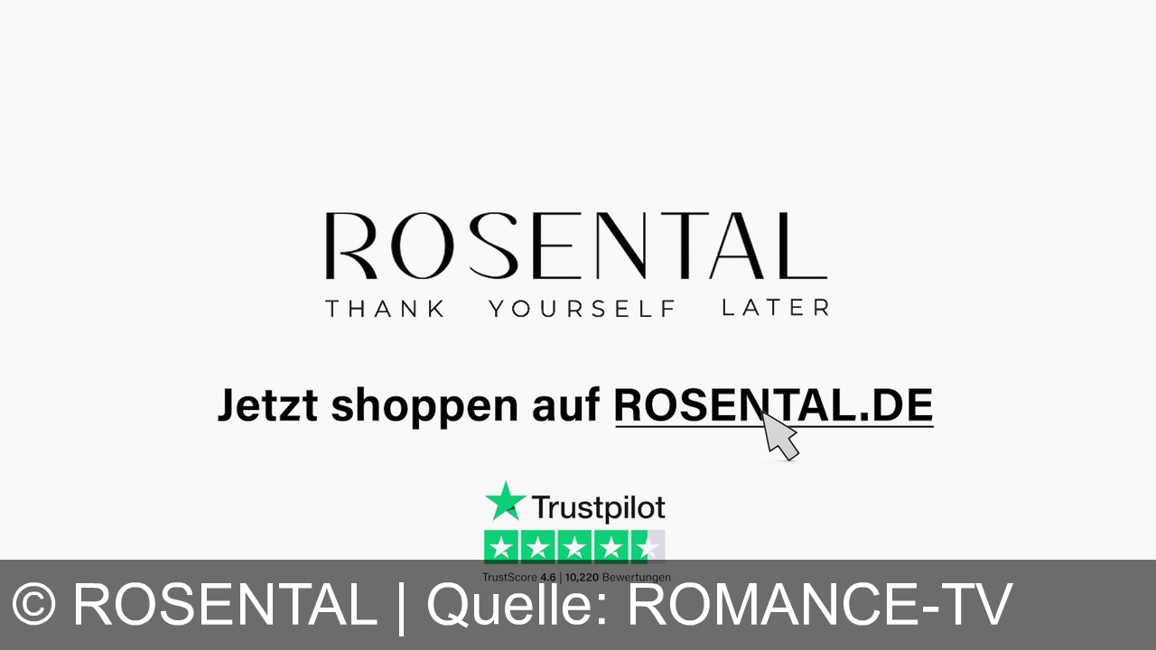 TV Werbung rosental - Ich dachte, ich müsste mich mit meinen Falten abfinden oder zu Botox greifen. Aber dann habe ich Rosenthal entdeckt. Natürliche Wirkstoffe, von DermatologInnen getestet. 20% weniger Einzelfaltentiefe in nur vier Wochen. Seitdem sehe ich nicht nur frischer aus, sondern fühle mich auch so. Entdecke dein schönstes Ich. Jetzt shoppen auf rosental.de. Thank yourself later.