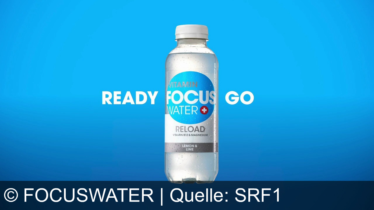 TV Werbung focuswater - Ready, Focus, Go! Mit Vitamin B12 und Magnesium für Energie und Konzentration – Focus Water, der perfekte Begleiter für dein Spiel.