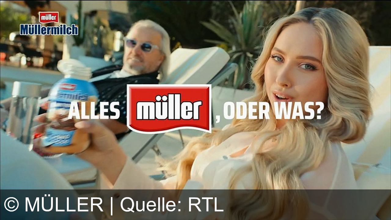 TV Werbung müller - Unwiderstehlich frisch: Die neue Müllermilch Typ Schokokokos. Alles Müller oder was?