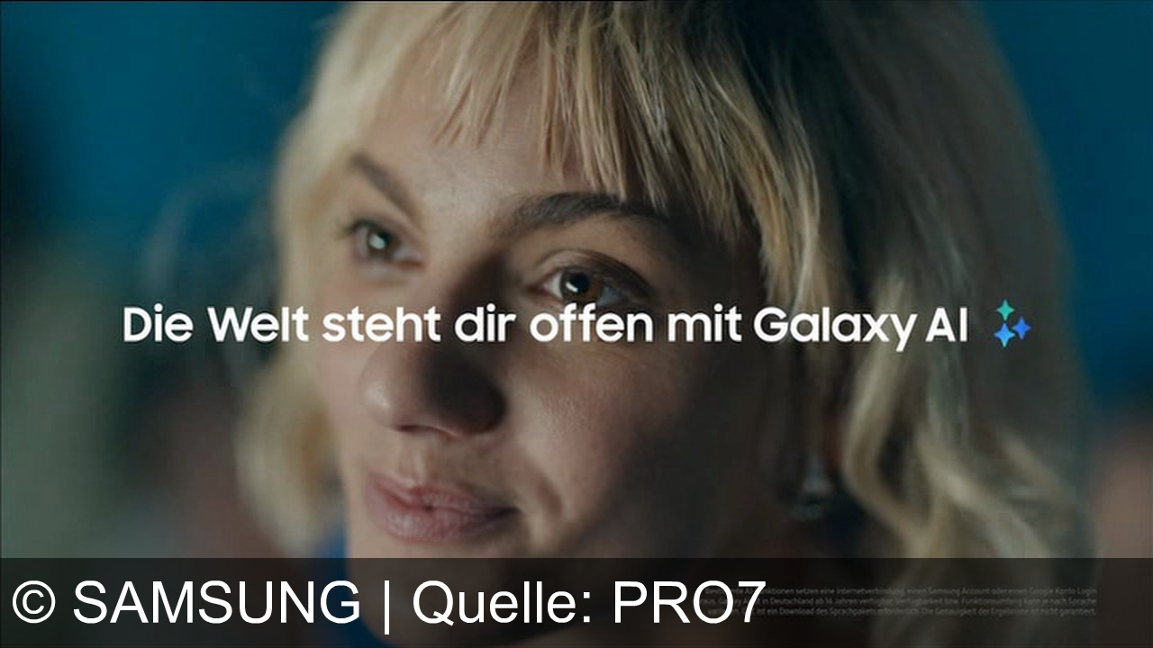 TV Werbung samsung - Entdecke die Welt mit deinem persönlichen AI-Begleiter: Samsung Galaxy S25 Ultra. Intelligente Funktionen für deinen Alltag.