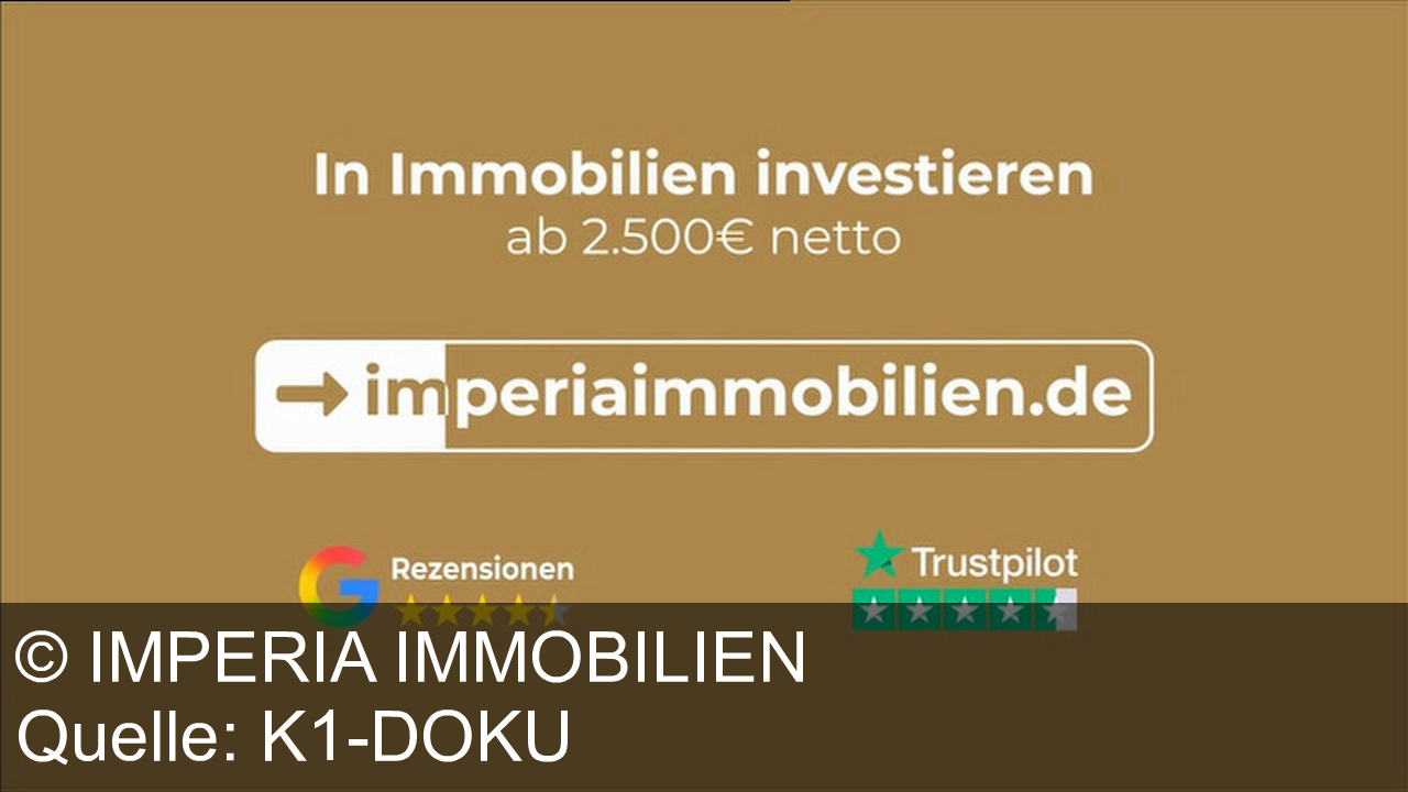 TV Werbung imperia immobilien - Sichern Sie jetzt Ihre Zukunft mit Imperiaimmobilien.de – investieren Sie schon ab 2.500 € netto, empfohlen auf Google & Trustpilot. Entdecken Sie Immobilien für Familien, geprüft und ehrlich beraten!