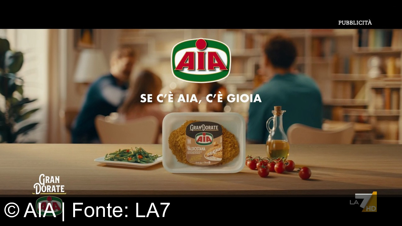 TV Werbung aia - AIA Gran Dorate Valdostana: extra croccante fuori, cremosa dentro. Un morso d’oro, una gioia per tutti!