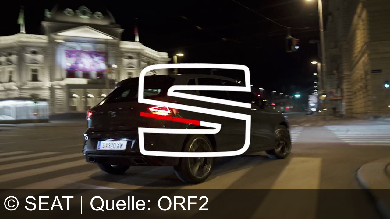 TV Werbung seat - Erlebe Leidenschaft und Freude mit dem schwarzen Flitzer auf Bergstraßen und im nächtlichen Stadtlicht – dein Ziel ruft.
