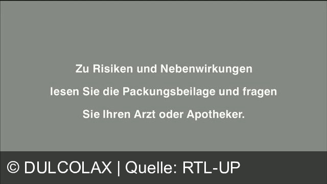 TV Werbung dulcolax - dulcosoft