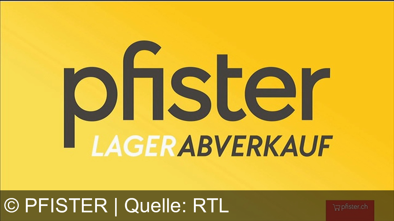 TV Werbung pfister - Pfister Lagerabverkauf: Entdecke Betten, Stühle, Sessel, Sofas, Lampen & Geschirr jetzt mit 30–70% Rabatt. Schnell sein, solange der Vorrat reicht! Jetzt auf pfister.ch.