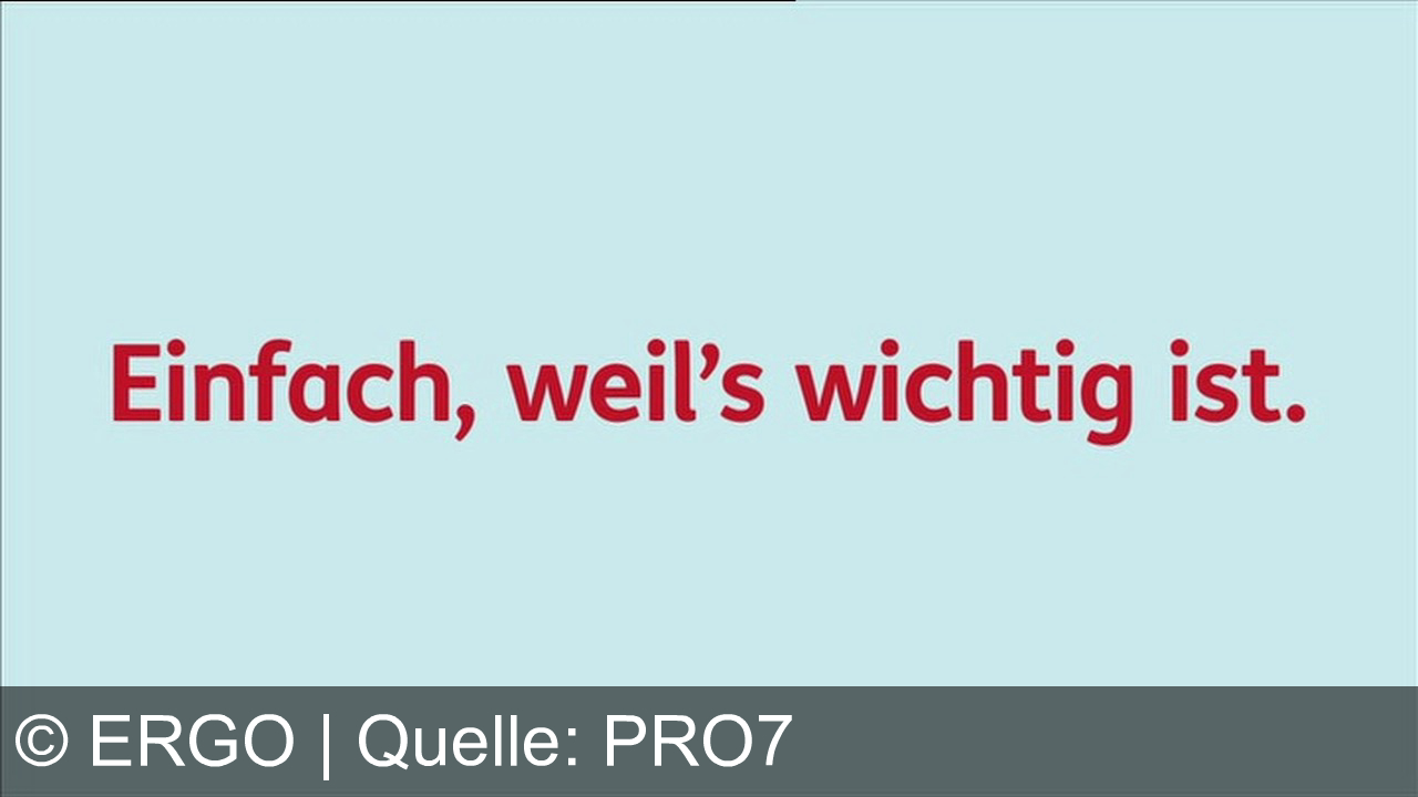 TV Werbung ergo - Sofort geschützt mit ERGO Zahnzusatzversicherung – keine Wartezeiten, keine Gesundheitsfragen, Leistungen bis zu 100%. Einfach berechnen auf ergo.de. Einfach, weil's wichtig ist. "Manchmal funkt es sofort. Manchmal ist die Kasse sofort frei. Und manchmal wird man sofort bedient. Die ErgoZahn Zusatzversicherung startet immer sofort. Keine Wartezeiten, keine Gesundheitsfragen und Leistungen bis zu 100% bereits ab dem ersten Tag. Mit monatlicher Kündigungsfrist und individuellen Tarifen. Einfach Beitrag errechnen und sofort geschützt sein. Telefonisch vor Ort oder auf ergo.de. Einfach, weil's wichtig ist. ergo.de"