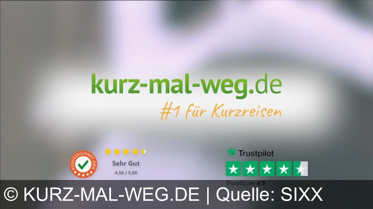 TV Werbung kurz-mal-weg.de - Verschenke echte Erlebnisse! Romantik- & Wellnesswochenenden ab 79 € bei kurz-mal-weg.de – #1 für Kurzreisen mit Top-Bewertungen. Jetzt buchen oder als Gutschein Freude schenken!