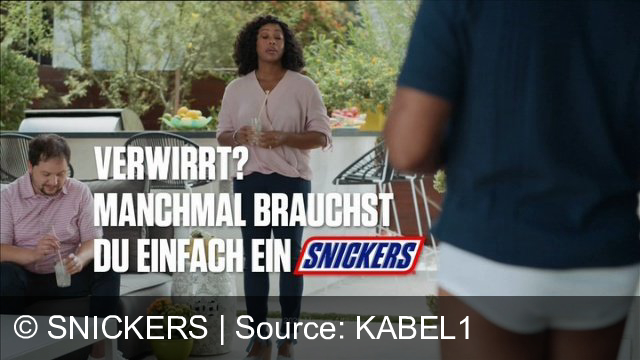 TV Werbung snickers - snickers