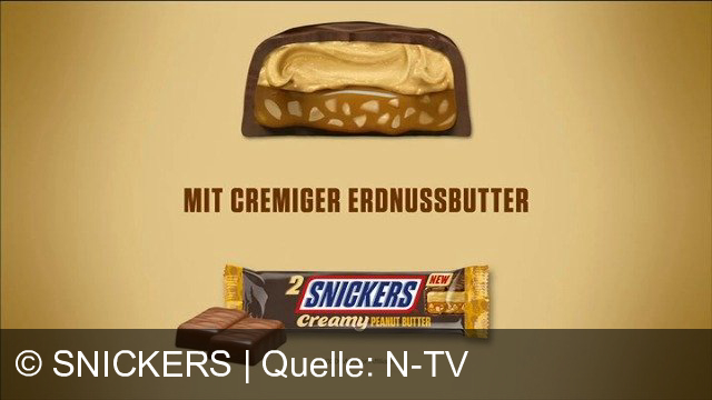 TV Werbung snickers - creamy