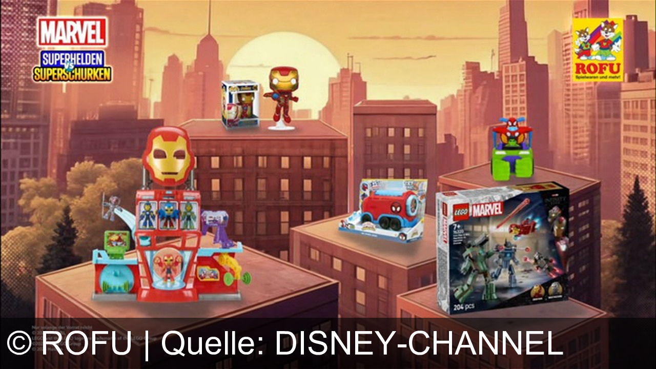 TV Werbung rofu - Entdecke LEGO Marvel Superhelden und Superschurken bei Rofu – coole Sets ab 7 Jahren mit 204 Teilen, jetzt vor Ort, im Web und in der App!