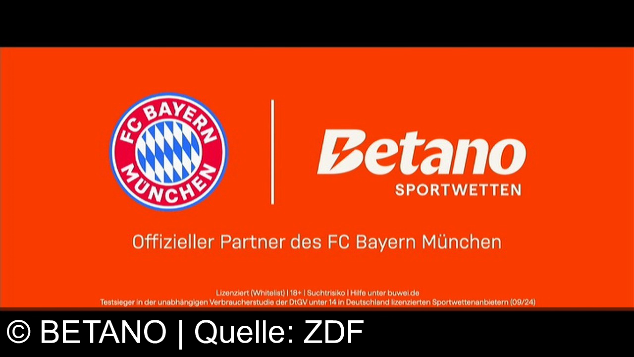 TV Werbung betano - Starte dein Spiel mit einer 20€-Freiwette bei Betano, dem offiziellen Partner des FC Bayern München und Testsieger für Sportwetten!