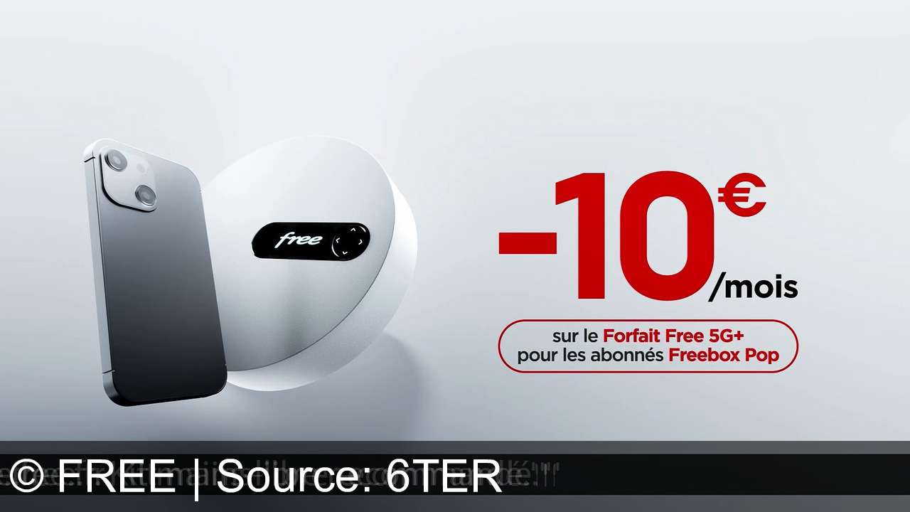 TV Werbung free - Économisez 10€/mois sur votre Forfait Free 5G+ grâce à la Freebox Pop. Il n'y a que Free pour faire aussi bien que Free !
