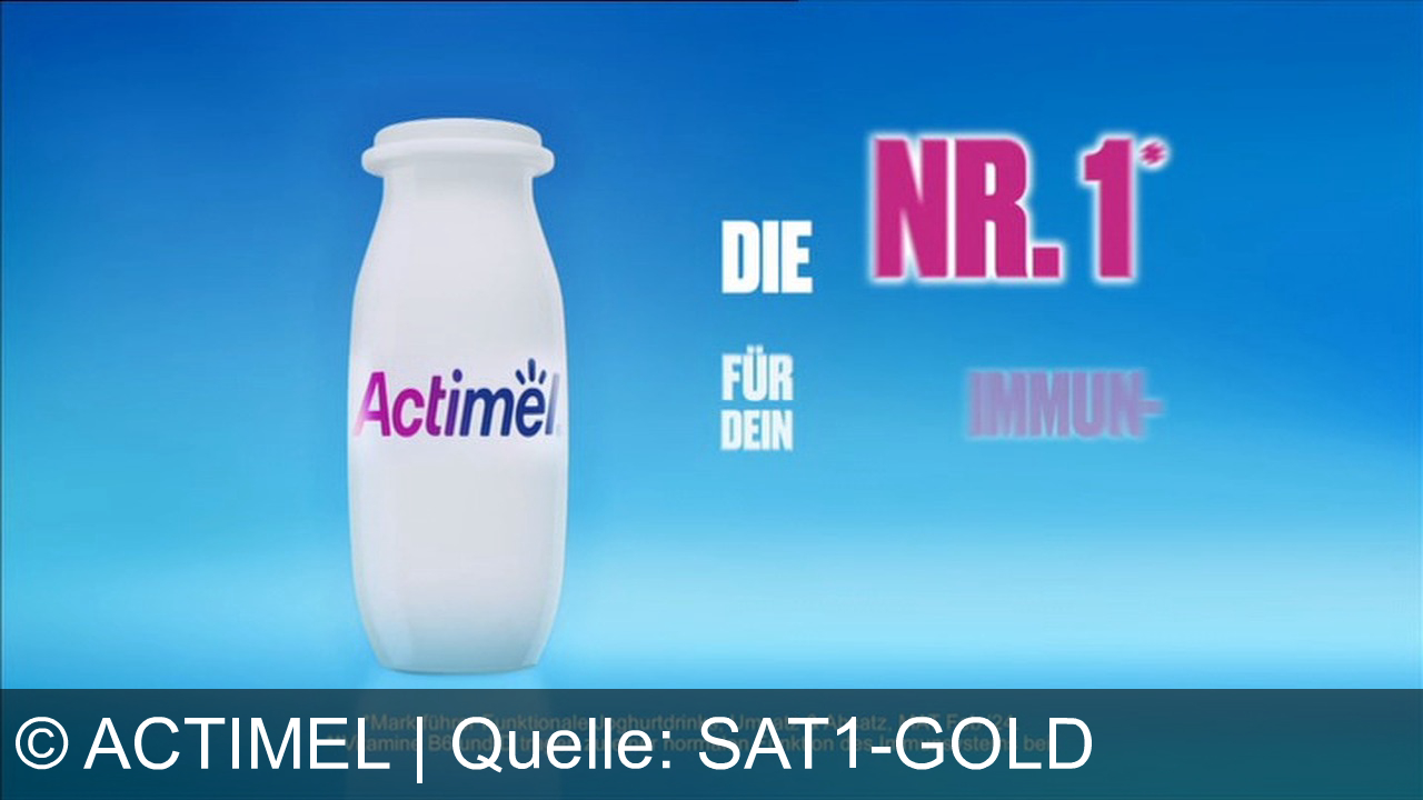 TV Werbung actimel - Genieße das Leben mit Actimel, dem Marktführer bei Joghurtdrinks, angereichert mit Vitamin D und B6 für ein starkes Immunsystem. #Actimel #Immunboost #Vitamine