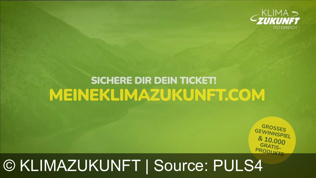 TV Werbung klimazukunft - Erlebe die Klimazukunft Österreich: Workshops, E-Mobilität, Wohntrends und mehr! Sichere dir dein Ticket auf meineklimazukunft.com und gewinne tolle Preise. Klimaschutz, der sich lohnt!