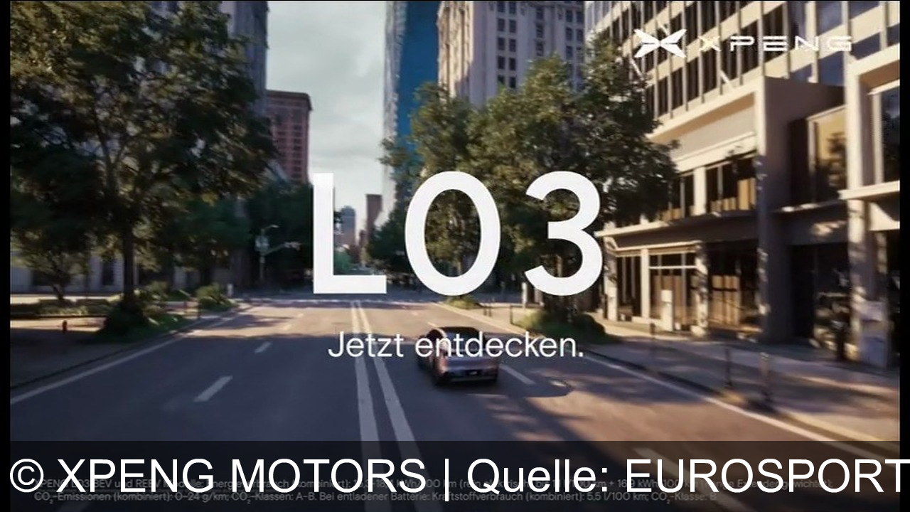 TV Werbung xpeng motors - XPENG L03: Eleganz und Effizienz – BEV und REEV vereint. Vom Stadtstraßen-Cruisen bis zur Wüste, designstark und vielseitig. Jetzt entdecken.