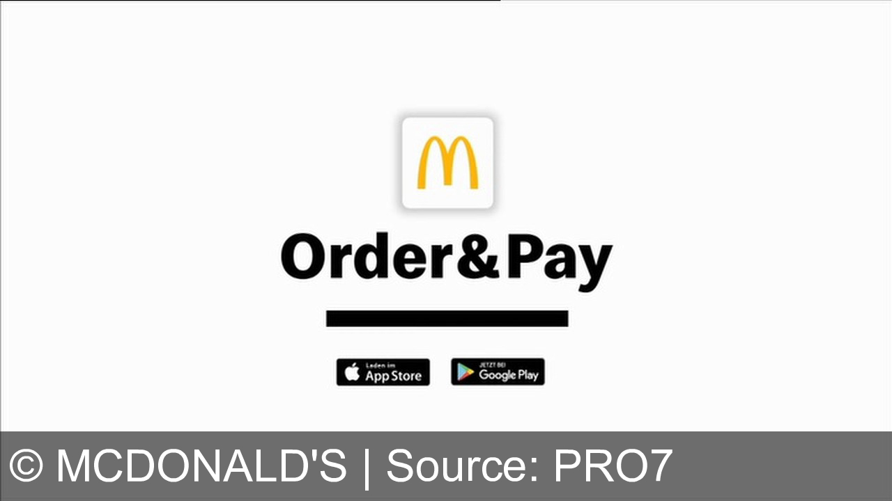 TV Werbung mcdonald's - Der neue M von McDonald's: Perfekt gegarte Rindfleisch-Patties und einzigartige Sauce für den großen Hunger. Jetzt mit Order-and-Pay-Funktion! Hol dir den Genuss im App Store oder bei Google Play.