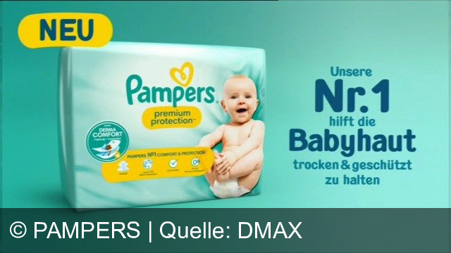 TV Werbung pampers - Pampers Premium Protection.