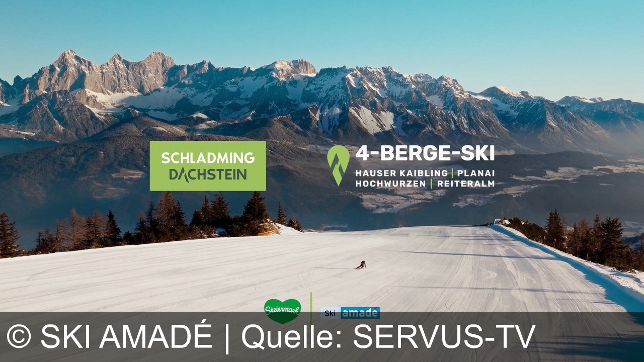 TV Werbung ski amadé - Erlebe unvergessliche Wintermomente mit den Stars Hauser Kaibling, Planai, Hochwurzen & Reiteralm – die 4-Berge-Skischaukel in Ski amadé. Schladming-Dachstein, Steiermark: Für dich da!